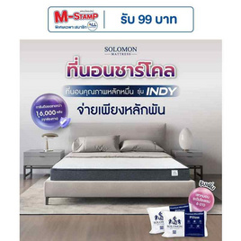 SOLOMON ที่นอนชาร์โคล รุ่น Indy - SOLOMON, ห้องนอนและเครื่องนอน