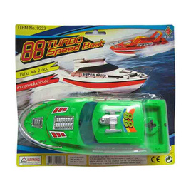 SR TOY เรือสปีดโบ๊ท (88) 9223 แถมถ่าน B209 (1 ลำ) คละสี - SR Toy, ของเล่นเพื่องานอดิเรก