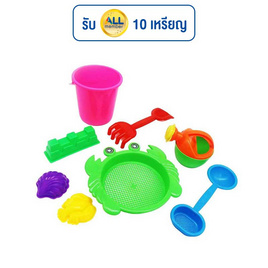 SR TOY ชุดตักทรายถาดปู+ที่รดน้ำ No.9242 - SR Toy, ของเล่นสนาม/ของเล่นเป่าลม/รถแบตเตอรี่