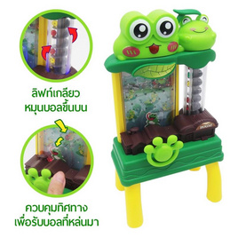 SR Toy เกมพินบอลกบน้อย Adventure of Bean-Eating Frog 1ชิ้น (คละสี) - SR Toy, ของเล่นเพื่องานอดิเรก