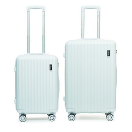 SUNSIRI เซ็ทกระเป๋าเดินทาง 2ใบ ABS 4ล้อคู่ กุญแจล็อค 3 รหัส รุ่น 8225 - SUN SIRI, HQ Luggage ยกขบวนสินค้าลดแรง