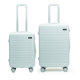 SUNSIRI เซ็ทกระเป๋าเดินทาง 2ใบ ABS 4 ล้อคู่ กุญแจล็อค 3 รหัส รุ่น 8228 - SUN SIRI, HQ Luggage ยกขบวนสินค้าลดแรง