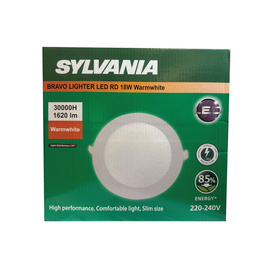 SYLVANIA ดาวน์ไลท์ฝังฝ้า BRAVO LIGHTER LED RD 18W แสงขาว - SYLVANIA, โคมไฟ