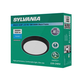 SYLVANIA โคมไฟดาวน์ไลท์ รุ่น BRAVO SURF LED RD 18W แสงขาว - SYLVANIA, โคมไฟและหลอดไฟ