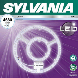 SYLVANIA แผงไฟเพดานกลม LED Mag 36W 6500K V3 กำลัง 36W DL - SYLVANIA, โคมไฟ