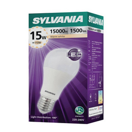 SYLVANIA ToLEDo Basic Plus A60 15W ขั้ว E27 WW - SYLVANIA, โคมไฟและหลอดไฟ