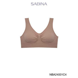 Sabina เสื้อชั้นในไร้โครง Habpy lady Level 1 สีเนื้อแทน Free Size - SABINA, 7Online