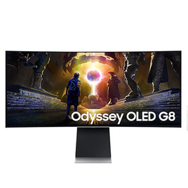 Samsung จอคอมพิวเตอร์เกม 34 นิ้ว Odyssey OLED G8 G85SD UWQHD 175Hz - Samsung, จอคอมพิวเตอร์