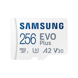 Samsung การ์ด microSDXC UHS-I U3 EVO Plus 256GB - Samsung, Micro SD การ์ด