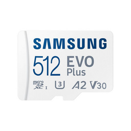 Samsung การ์ด microSDXC UHS-I U3 EVO Plus 512GB - Samsung, ไอที กล้อง