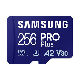 Samsung การ์ด microSDXC UHS-I U3 PRO Plus 256GB - Samsung, Samsung