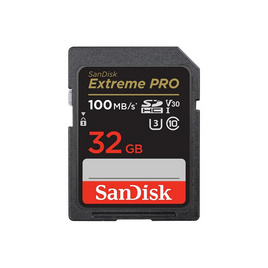 SanDisk SD การ์ด รุ่น Extreme Pro SDHC SDXXO 32GB - SanDisk, เมมโมรี่การ์ด