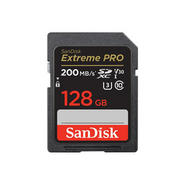 SanDisk SD การ์ด รุ่น Extreme Pro SDXC SDXXD 128GB - SanDisk, อุปกรณ์คอมพิวเตอร์