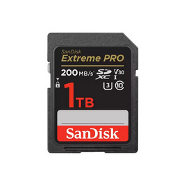 SanDisk SD การ์ด รุ่น Extreme Pro SDXC SDXXD 1TB - SanDisk, กล้อง