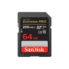 SanDisk SD การ์ด รุ่น Extreme Pro SDXC SDXXU 64GB - SanDisk, อุปกรณ์เก็บข้อมูล