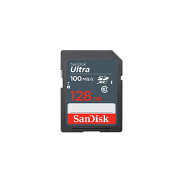 SanDisk SD การ์ด รุ่น Ultra SDXC SDUNR 128GB - SanDisk, อุปกรณ์เก็บข้อมูล