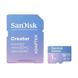Sandisk Creator การ์ด microSD 1 TB - SanDisk, เมมโมรี่การ์ด