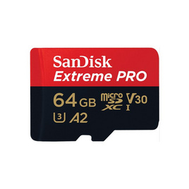 Sandisk การ์ด Extreme Pro micro SDXC SQXCU 64GB - Sandisk, เมมโมรี่การ์ด