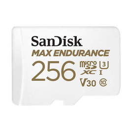 Sandisk การ์ด MAX Endurance micro SDXC SQQVR 256GB - Sandisk, อุปกรณ์เก็บข้อมูล