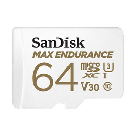 Sandisk การ์ด MAX Endurance micro SDXC SQQVR 64GB - Sandisk, เมมโมรี่การ์ด