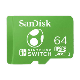 Sandisk การ์ดสำหรับ Nintendo Switch microSDXC SQXAO 64 GB - SanDisk, SanDisk