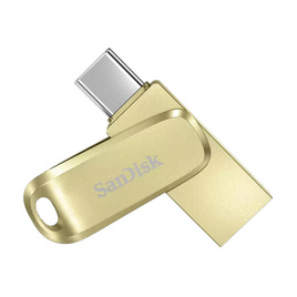 Sandisk แฟลชไดร์ฟ Ultra Dual Drive Luxe USB Type-C 256 GB - SanDisk, อุปกรณ์เก็บข้อมูล