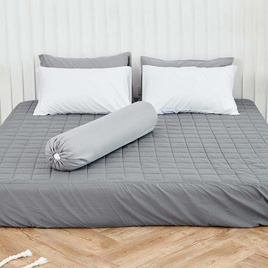 Santa Bedding ผ้ารองกันเปื้อนสีเทาแบบคลุมรัดมุม - Santa Bedding, 7Online