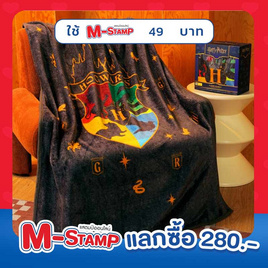 SatinPlus ผ้าห่ม Flannel ลาย Harry Potter  PF001 ขนาด 60x40 นิ้ว - Satin