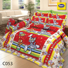 Satin Junior ผ้าปูที่นอน C053 - Satin, เครื่องนอน