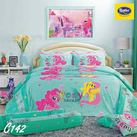 Satin Junior ผ้าปูที่นอน  ลาย C142 - Satin, ห้องนอนและเครื่องนอน