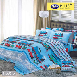 Satin Plus ผ้านวมขนาด 6 ฟุต (King size 100"x90") ลาย PL003 - Satin Plus, บ้านและสวน