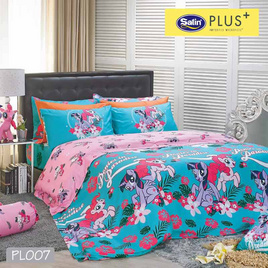 Satin Plus ผ้านวมขนาด 6 ฟุต (King size 100"x90") ลาย PL007 - Satin Plus, ห้องนอนและเครื่องนอน