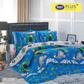 Satin Plus ชุดผ้าปูที่นอน Ben Ten PL013 - Satin, ห้องนอนและเครื่องนอน