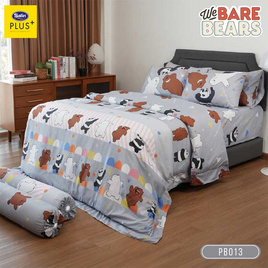Satin Plus ผ้าปูที่นอนลายการ์ตูนลิขสิทธิ์ PB013 (ไม่รวมนวม) - Satin, ชุดผ้าปูที่นอนพร้อมผ้านวม