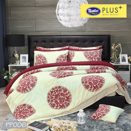 Satin Plus ผ้าปูที่นอน PP006 - Satin, บ้านและสวน