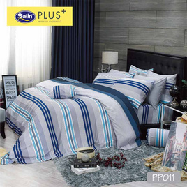 Satin Plus ผ้าปูที่นอน PP011 - Satin, บ้านและสวน