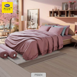 Satin Plus ผ้าปูที่นอน PS024 - Satin, บ้านและสวน