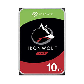 Seagate ฮาร์ดดิสก์ IronWolf 3.5 นิ้ว Cache 256MB 7200RPM 10TB (ST10000VN000) - Seagate, คอมพิวเตอร์