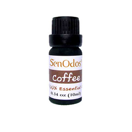 SenOdos น้ำมันหอมระเหยแท้ 100% น้ำมันหอมอโรม่า น้ำหอมปรับอากาศ กลิ่นกาแฟ (Coffee ) 10 ml. - SenOdos, เครื่องหอม