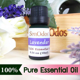 SenOdos น้ำมันหอมระเหยแท้ 100% กลิ่นลาเวนเดอร์ (Lavender) 10 ml. - SenOdos, อุปกรณ์ตกแต่งภายในบ้าน