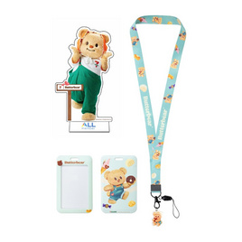 Set D ที่ใส่บัตรลายโดนัท และ มินิสแตนดี้น้องเนยดอกไม้ - 7-ELEVEN, ศิลปะ/ดนตรี/กีฬา/เกมส์