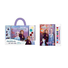 Set FROZEN II FUN WITH PAINT และระบายสีตามตัวเลข+สีน้ำ - Bongkoch Kids, หนังสือเสริมพัฒนาการ