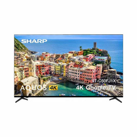 Sharp ทีวี LED TV 50 นิ้ว รุ่น 4T-C50FJ1X - Sharp, เครื่องใช้ไฟฟ้าภายในบ้าน