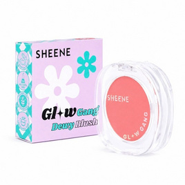 Sheene บลัชออน Glow Gang Dewy Blush 3 กรัม - Sheene, ผิวหน้า
