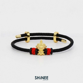 Shinee Jewellery ชาร์มท้าวเวสสุวรรณ ขนาด Freesize สายสีดำไหมสีแดง - Shinee Jewellery, เครื่องประดับผู้หญิง