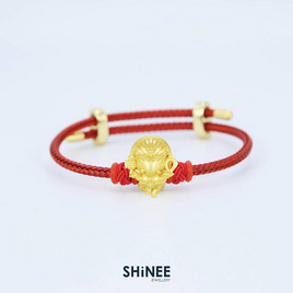 Shinee Jewellery ชาร์มพระพิฆเนศ ปางลีลา เสริมความสำเร็จ ขนาด Freesize สายสีแดงไหมสีแดง - Shinee Jewellery, เครื่องประดับผู้หญิง