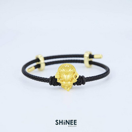 Shinee Jewellery ชาร์มพระพิฆเนศ ปางลีลา เสริมความสำเร็จ ขนาด Freesize สายสีดำไหมดำ - Shinee Jewellery, เครื่องประดับผู้หญิง