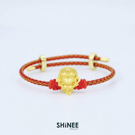 Shinee Jewellery ชาร์มพระพิฆเนศ ปางลีลา เสริมความสำเร็จ ขนาด Freesize สายสีแดงทองไหมสีแดง - Shinee Jewellery, เครื่องประดับผู้หญิง