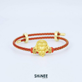 Shinee Jewellery ชาร์มพระพิฆเนศ ปางลีลา เสริมความสำเร็จ ขนาด Freesize สายสีแดงทองไหมสีทอง - Shinee Jewellery, เครื่องประดับผู้หญิง