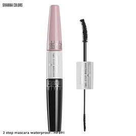 Sivanna Colors มาสคาร่า 2-Step Mascara Max Waterproof Lash Volume HF891 4.5+4.5 กรัม - Sivanna, มาสคาร่า